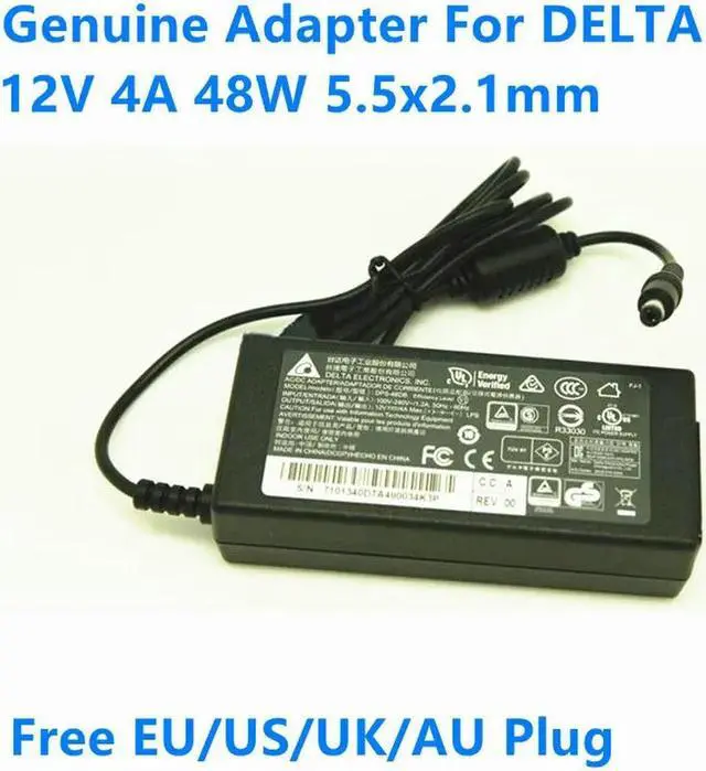 Main image of OIAGLH AC Adapter Charger For Delta DPS-48DB 48W 12V 4A 3.33A Monitoring Video Recorder Power Supply Adapter