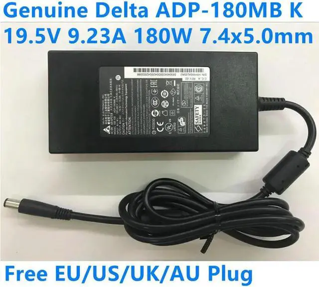 Main image of OIAGLH Delta ADP-180MB K 19.5V 9.23A 180W 7.4x5.0mm A Pin in Center AC Adapter For Laptop Power Supply Charger