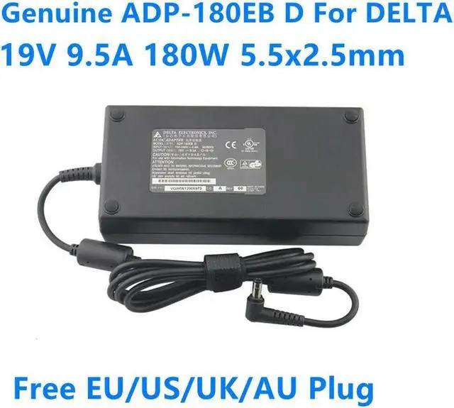 Main image of OIAGLH DELTA ADP-180EB D 19V 9.5A 180W AC Adapter For ROG G55VW G75VX G750JW GT60 GT70 Laptop Power Supply Charger