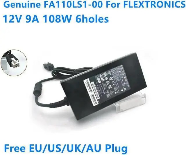 Main image of OIAGLH 12V 9A 108W 6holes FA110LS1-00 Power Supply AC Adapter For FLEXTRONICS ISR 4321/K9 PWR-4320 341-0701-03 Charger