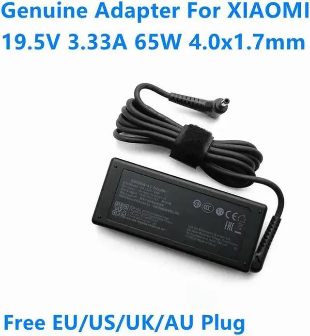 Main image of OIAGLH A14-065N1A 19.5V 3.33A 65W 4.0x1.7mm PA-1650-70XM AC Adapter For Redmi Book 13 14 Laptop Power Supply Charger