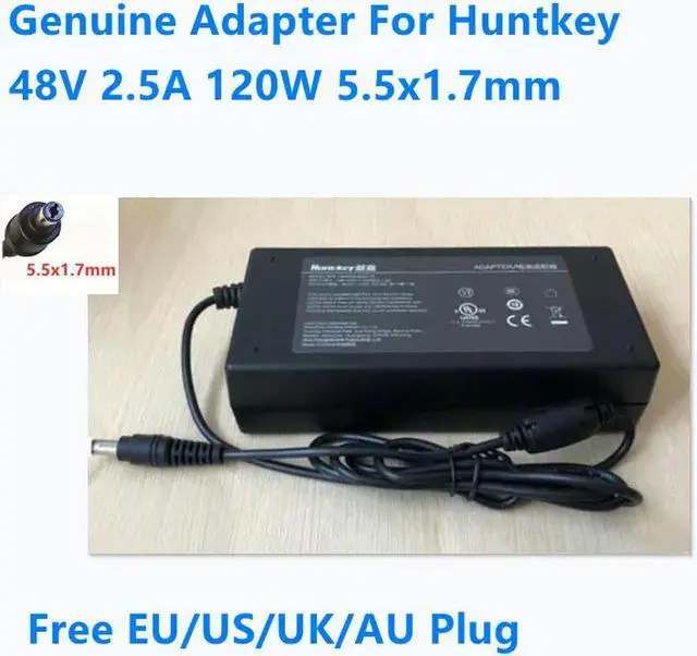 Main image of OIAGLH 48V 2.5A 120W 5.5x1.7mm HKA12048025-7E AC Adapter For DVR POE Power Supply Charger