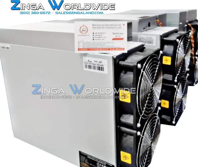 Alt view image 15 of 15 - Goldshell KD Max 40.2Th/s Hashrate 3350W Power Kadena Miner with 220V PSU and Power Cord
