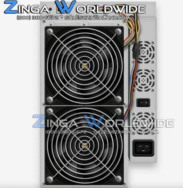 Alt view image 13 of 15 - Goldshell KD Max 40.2Th/s Hashrate 3350W Power Kadena Miner with 220V PSU and Power Cord