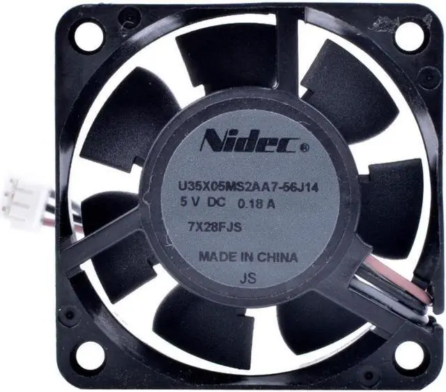 Alt view image 3 of 3 - and COOLING REVOLUTION U35X05MS2AA7-56J14 35mm 3510 3.5cm DC 5V 0.18A Small equipment cooling fan