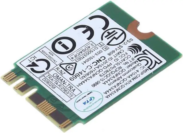 Alt view image 5 of 5 - Tarjeta WiFi inalámbrica para Dell 1820, DW1820, WLAN, 802.11AC + BT, 4,1 M.2, D4V21