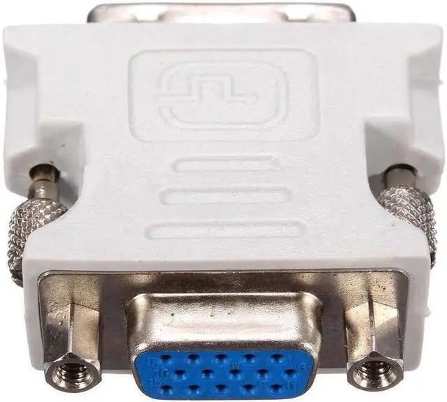 Alt view image 6 of 6 - 1pc DVI-D To VGA Adapter DVI-D 18+1Pin Dual Link Male to VGA 15 Pin Female Plug Adapter For PC Laptop