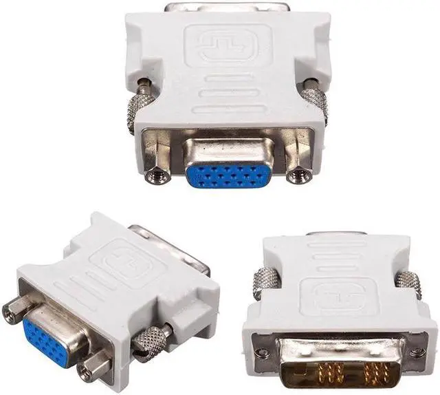 Alt view image 5 of 6 - 1pc DVI-D To VGA Adapter DVI-D 18+1Pin Dual Link Male to VGA 15 Pin Female Plug Adapter For PC Laptop