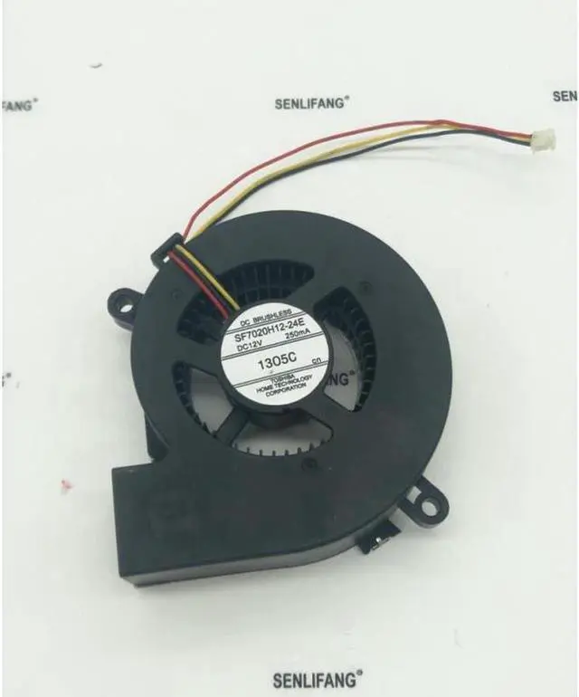 Alt view image 4 of 4 - SF7020H12-24E Server Fan DC 12V 250MA 70x60x20mm 3-wire