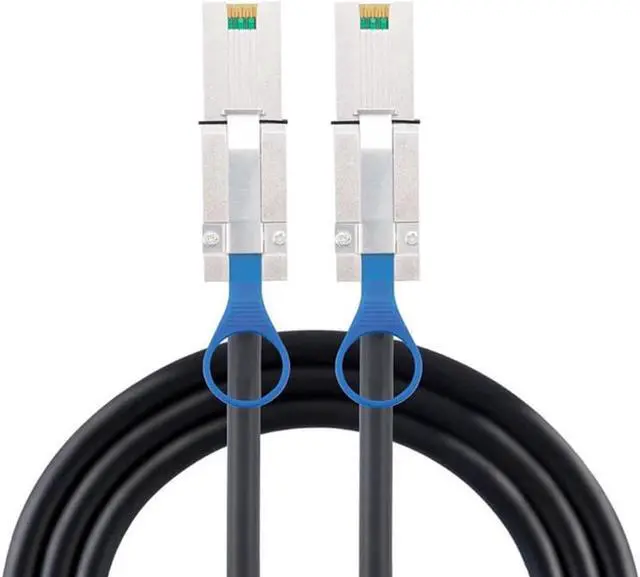 Alt view image 2 of 3 - External MINI SAS 26P SFF-8088 TO SFF-8088 Data Cable Mini SAS SFF-8088 Male To 8088 Male Cable 26P TO 26P Hard Disk Cable