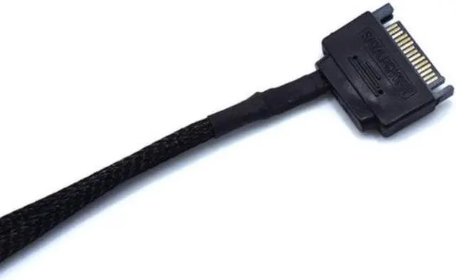 Alt view image 2 of 3 - Mainboard CPU 1 To 2 SATA To 3 PIN and 4 Pin Fan Extention Cables 4P Adapter Cable Computer Case Mainboard SATA Power Cables