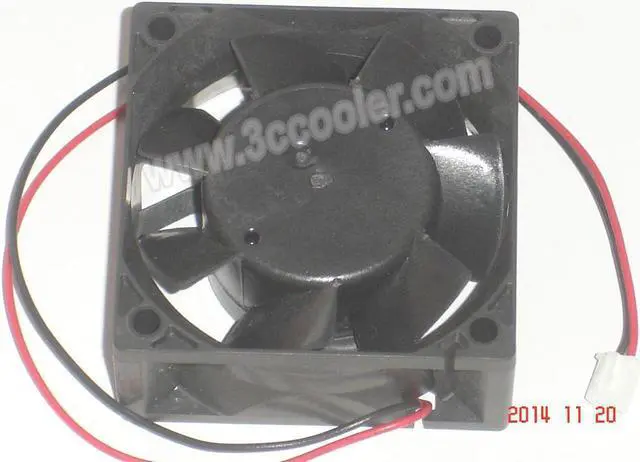 Alt view image 2 of 2 - Melco MMF-06D24ES RO6 24V 0.1A 2 Wires 2 Pins Connector Cooling fan