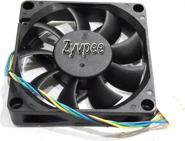 Alt view image 2 of 2 - AVC 70x15mm DA07015T12U 7015 DC 12V 0.7A 4 Wires PWM 4 Pins Case Fan 7CM CPU cooling fan