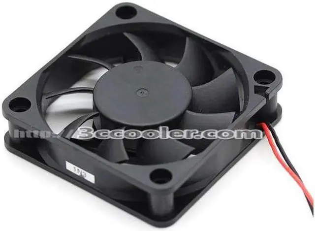Alt view image 2 of 2 - Y.S.TECH 60*15mm FD126015LB 12V 0.075A 15.2CFM 2 Wires 6CM Case Fan cooling fan