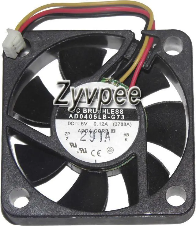 Main image of ADDA 40*10mm AD0405LB-G73 5V 0.12A 3Wire 3 Pins 4cm case fan,cpu fan,mini cooler