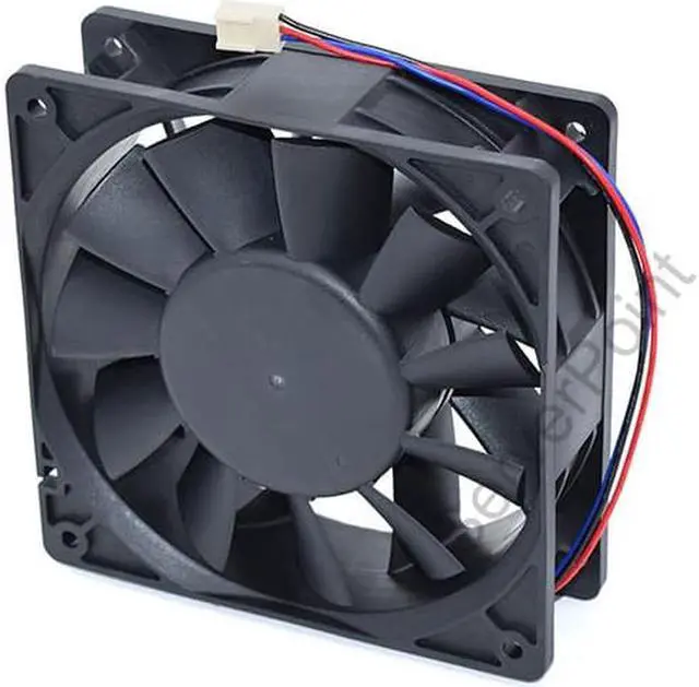 Alt view image 2 of 2 - FFB1224EHE-F00 DC 24V 1.50A 3- wire Server Square Strong Wind Cooling Fan
