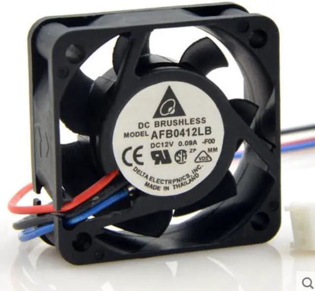 Main image of 40MM Delta Ultra-Silent Cooling AFB0412LB 4015 12V 0.09A 3 Wires 4CM Case FAN 40*15mm