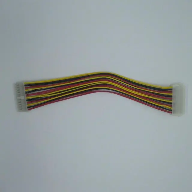 Alt view image 3 of 4 - 30CM ATX power supply cable 24 pin male to 24 pin female 24PIN extension cable cord for desktop computer motherboard Adapter