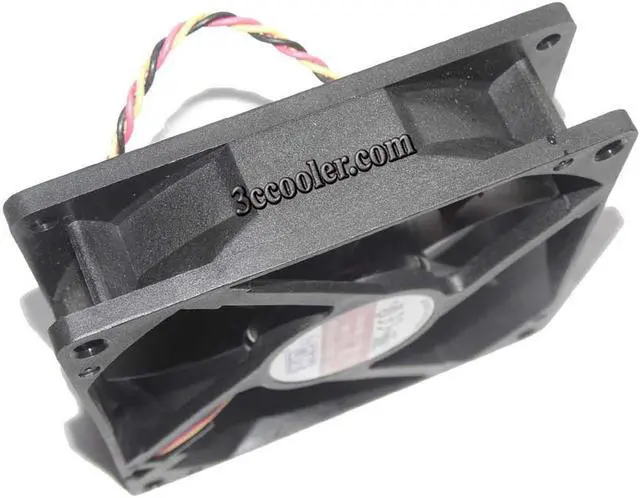 Alt view image 4 of 5 - 92mm Case Fan AVC 9225 DS09225R12MC238 12V 0.3A 3 Wires Cooling