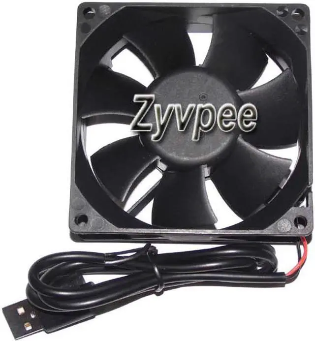 Main image of 80mm 8025  AFB0805M DC5V 0.55A 2 Wires USB 8CM Cooling Fan