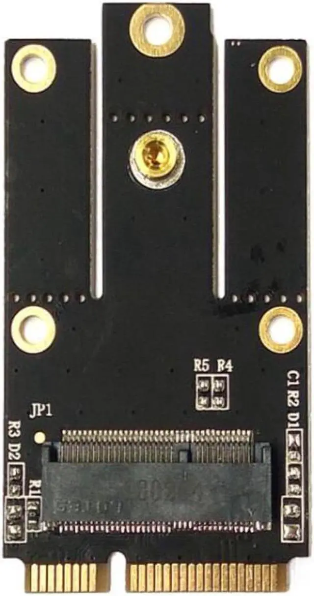 Alt view image 3 of 3 - NGFF to mini pci-e adapter card m.2 to mini pcie wireless network card Bluetooth for 8260AC 7260AC 7265AC 3165AC 3160AC 8260AC
