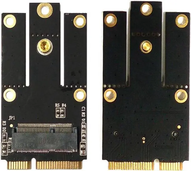 Main image of NGFF to mini pci-e adapter card m.2 to mini pcie wireless network card Bluetooth for 8260AC 7260AC 7265AC 3165AC 3160AC 8260AC
