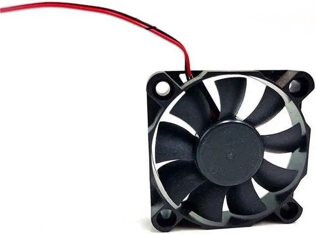 Alt view image 3 of 3 - 50MM DOCENG 5010 FD125010-SD1 12V 0.16A 2 Wires Cooling Fan