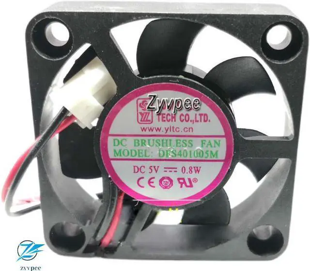 Main image of 40MM Young Lin 4010 DFS401005M 5V 0.8W 2 Wires 4CM Cooling Fan