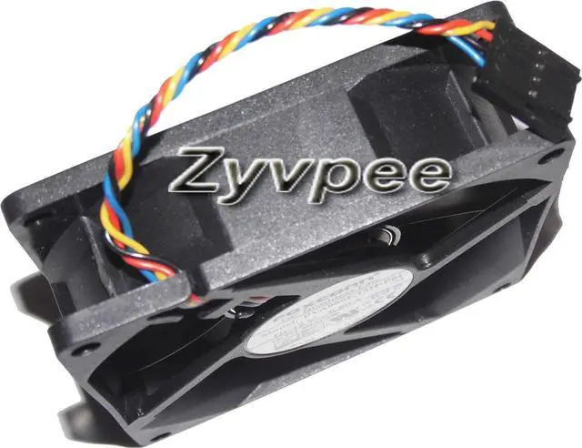 Alt view image 3 of 3 - Foxconn 8025 80*25mm PVA080G12H-P01 AB 89R8J-A00 12V 0.6A 4 Wires PWM 4 Pins Case fan 8CM cpu cooler