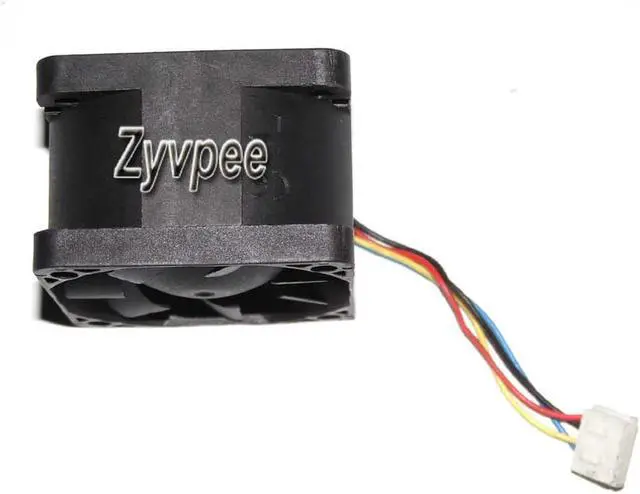 Alt view image 2 of 3 - Sunon 40mm PSD1204PQB1-A (2).B3421.F.GN 12V 2.6W 4 wires 4 pins 4cm case fan