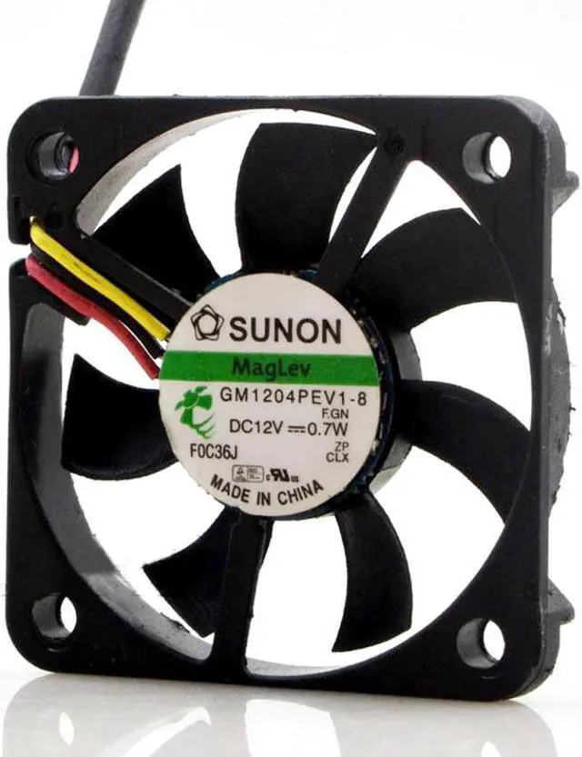Alt view image 2 of 2 - GM1204PEV1-8 4007 40mm 40*40*7MM 0.7W mute thiness fan only 0.7mm micro inverter server pc case cooling fan for SUNON