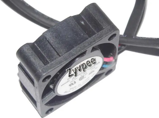 Alt view image 2 of 3 - Delta 2.5CM 2510 AFB02512HHA 12V 0.12A 3 Wires 3 pins micro case fan