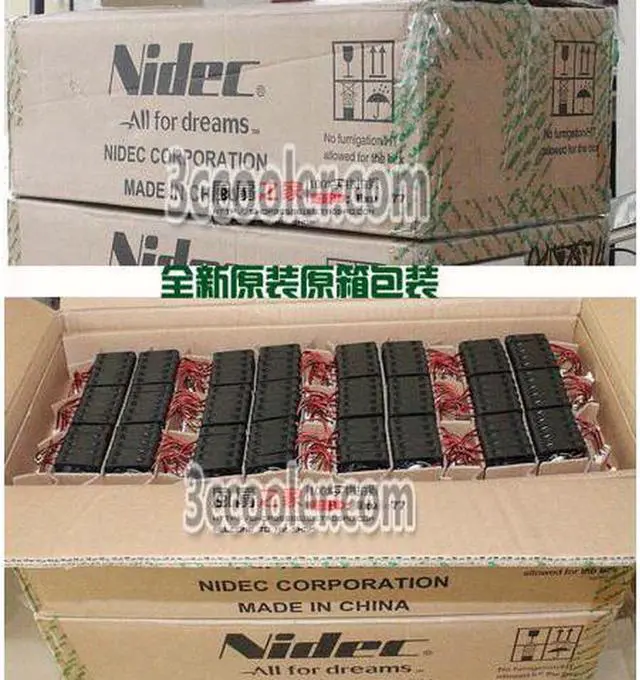 Alt view image 2 of 3 - Nidec 40*10MM U40X12NS2Z7-51 DC12V 0.04A 2 Wires 4CM Case Fan