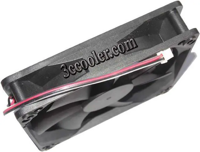 Alt view image 5 of 6 - 120*25mm HA1225L12S-Z DC12V 0.33A 2 wires 2 pins 12CM case fan