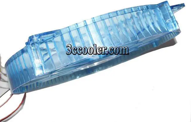Alt view image 4 of 5 - Power Cooler 220*30mm PS223012M 12V 0.4A With Blue LED Computer Case Fan