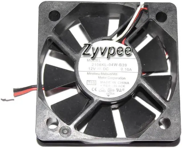 Alt view image 2 of 2 - 50MM 5015 T53 DC12V 0.1A 3 Wires 3 Pins 5CM Cooling Fan