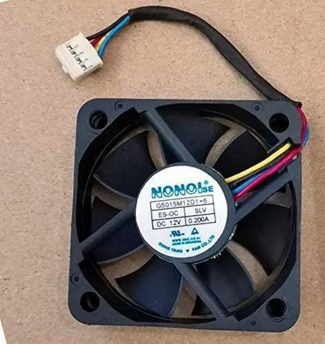 Main image of For G5015M12D1+6 5cm 4line temperature control 0.2A 12V car audio cooling fan