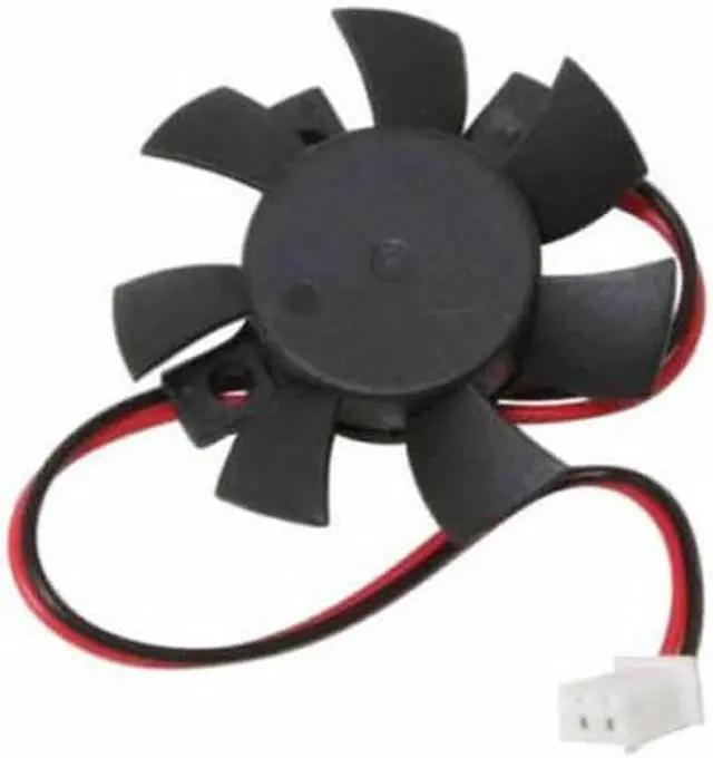 Alt view image 3 of 3 - Evercool EC5010M12S-B 50mm x 10mm Video VGA Cooling Fan 2 pin DC 12 Volt