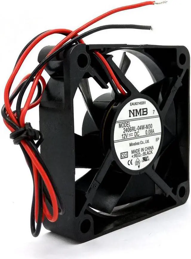 Alt view image 2 of 5 - 2406RL-04W-M30 06015RM-12L-BA DC12V 0.08A for LG Refrigerator cooling fan
