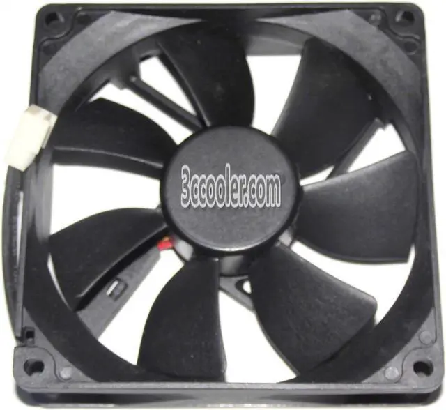 Alt view image 2 of 2 - Y.S.TECH 9225 92*25mm FD129225MB-N 12V 0.16A 3 Wires 3 Pins Case fan 9CM CPU Cooler