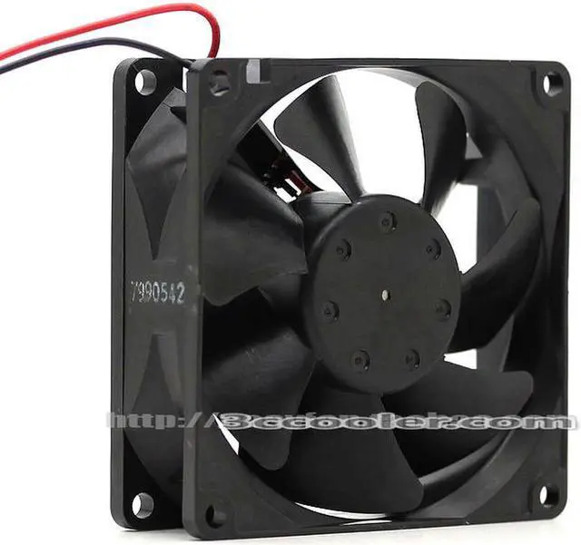 Alt view image 2 of 2 - Original NMB 3110KL-04W-B10 8025 8CM 12V 0.13A 2 Wires Dual Balls Bearing DC Fan