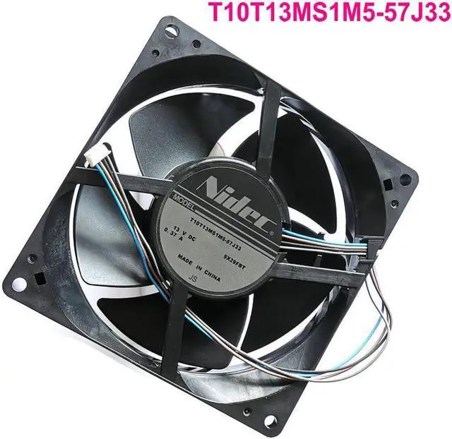 Alt view image 6 of 6 - NIDEC T10T13MS1M5-57J33 10cm 13v 0.37A projector Cooling Fan 10*10*25MM