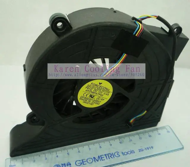 Alt view image 4 of 6 - ADDA AB1512HX-AEB 4PZN6FATP00 DFS802012M00T F91Q 12V 0.4A Cooling fan