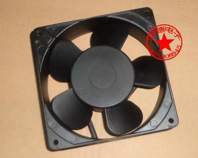 Alt view image 5 of 6 - NMB 4715PS-22T-B30 12cm AC 220V 120*120*38 mm aluminum frame server inverter cooling fan