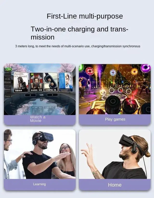 Alt view image 7 of 7 - 8K 60Hz USB C Charger Cable, Right Angle Nylon Braided USB4.0 USBC to USBC Cable 240W Fast Charging Type C Cable for MacBook Pro, Dell XPS, iPad Pro/Air, Samsung Galaxy S23 Ultra/S22 Ultra (1.6FT)