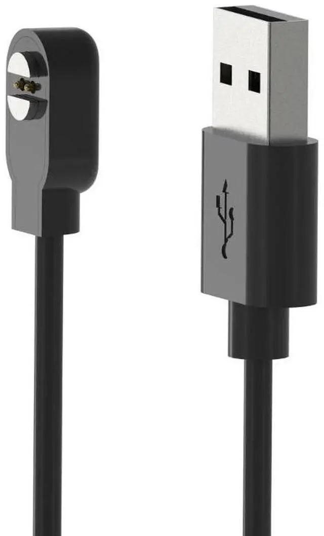 Alt view image 4 of 4 - Magnetic Charger for SUUNTO Wing Bone conduction Headphone USB Cord Power Adapter USB Fast Charging Cable Bracket Station Black