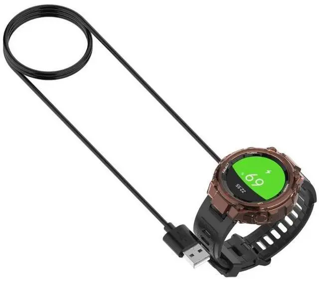 Alt view image 2 of 4 - Charging Cable For Huami Amazfit T-Rex A1918 GTS GTR 47mm GTR 42mm Smart Watch USB Charger Cradle Fast Charging Cable