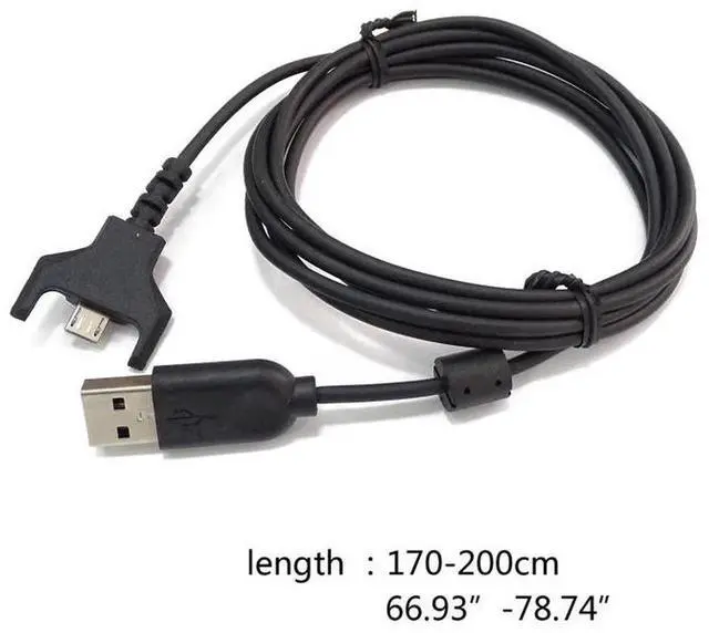 Main image of Replacement USB Charging Data Game Cable for G Pro X Superlight Glorious Model O D Wireless Gaming Mouse