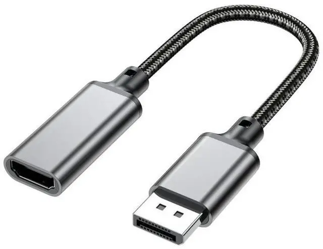 Main image of Displayport to HDMI-compatible Adapter 4K 8K DP Male to HDMI-compatible Female Adapters Display Port Converter for