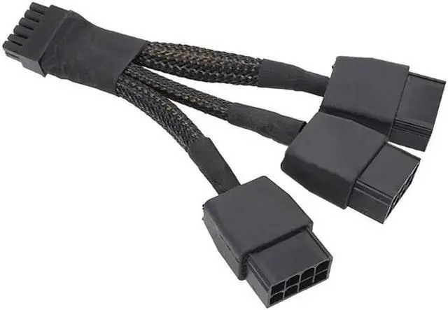 Main image of PCIE 12VHPWR 12Pin Connector to 3x8Pin PCI-E GPU Power Adapter Cable for NVIDIA Ampere RTX 3060ti 3070 3080 3090